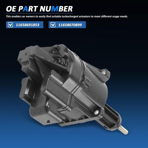 11658691853 Turbocharger Wastegate Actuator Turbocharger Motor For BMW 6 7 Series G32 G12 F39 G02 G05 X2 X4 X5 Replace# 11658660987 11658691853 BDS704261 K6T55072 K6T50974 in Saudi Arabia