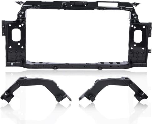 G-PLUS Radiator Support Compatible with 2011 2012 2013 2014 Elantra Sedan Textured Assembly HY1225169, 641013X002, 641013X000 in Saudi Arabia