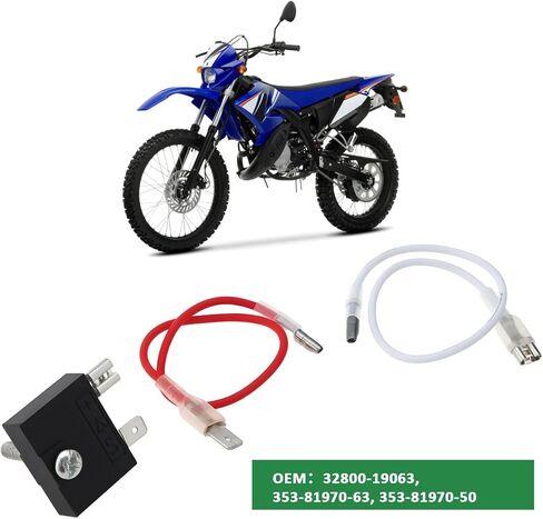 eMagTech 2Pin 6V Regulator Rectifier 32800-19063 353-81970-63 Compatible with Yamaha LB DT RD in Saudi Arabia