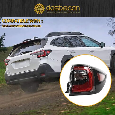 Dasbecan Tail Light Assembly LED Compatible With 2020-2024 Subaru Outback Taillight Rear Lamp Left Driver Side 84201AN03B in Saudi Arabia