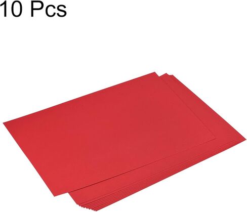 ورق قصاصات من MECCANIXITY مقاس 11.7 بوصة × 16.5 بوصة، 92 رطل/250 جرامًا للمتر المربع، بطاقات ملونة صلبة للفنون والحرف اليدوية للعام الجديد، والدعوات، وبطاقات التهنئة، وبطاقات الهدايا، عبوة من 10 قطع باللون العنابي in Kuwait