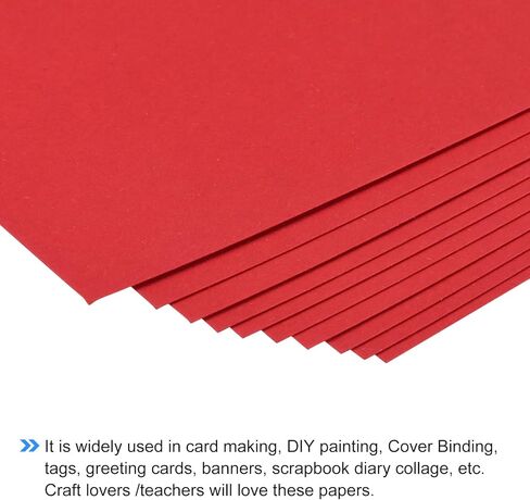 ورق قصاصات من MECCANIXITY مقاس 11.7 بوصة × 16.5 بوصة، 92 رطل/250 جرامًا للمتر المربع، بطاقات ملونة صلبة للفنون والحرف اليدوية للعام الجديد، والدعوات، وبطاقات التهنئة، وبطاقات الهدايا، عبوة من 10 قطع باللون العنابي in Kuwait