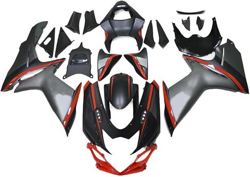 Fairings Kit ABS البلاستيك الأبيض الأسود لسوزوكي GSXR 600 750 2011-2023 2012 2013 2014 2015 2016 2017 2018 2019 2020 2021 2022 GSXR600 GSXR750 K11 حقن هدية هيكل السيارة in Kuwait