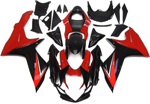 Fairings Kit ABS البلاستيك الأبيض الأسود لسوزوكي GSXR 600 750 2011-2023 2012 2013 2014 2015 2016 2017 2018 2019 2020 2021 2022 GSXR600 GSXR750 K11 حقن هدية هيكل السيارة in Kuwait