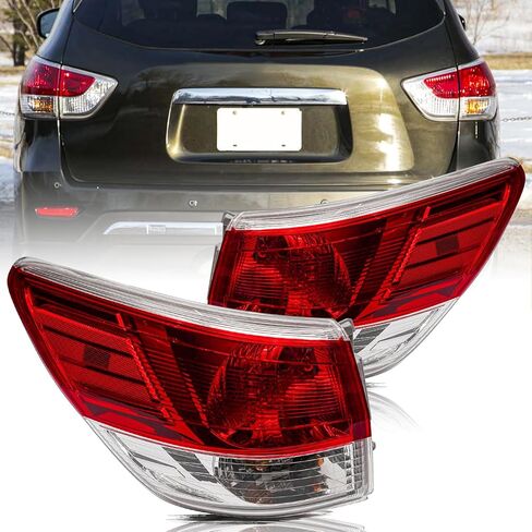 Aosky Tail Light Assembly Compatible with 2013-2016 Nissan Pathfinder Halogen Taillight Left Driver Side in Saudi Arabia