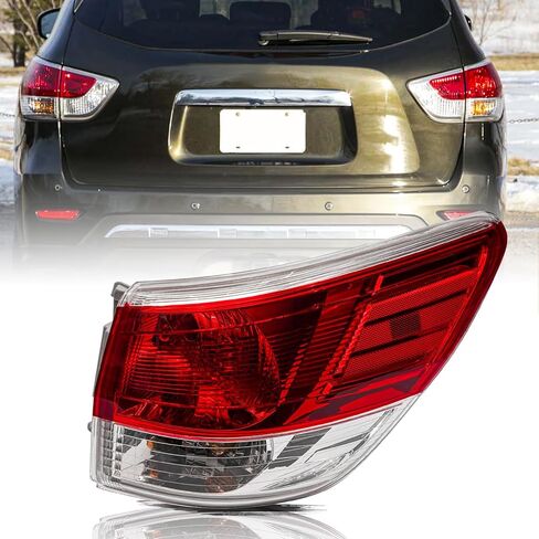 Aosky Tail Light Assembly Compatible with 2013-2016 Nissan Pathfinder Halogen Taillight Left Driver Side in Saudi Arabia