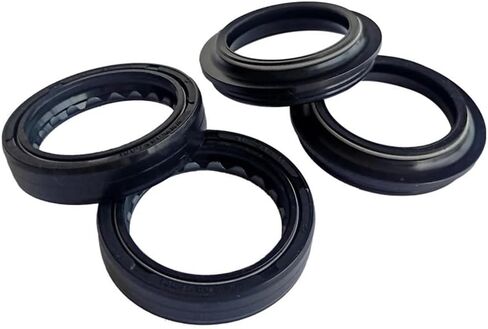 2pc/4/8/16pc 41x54x11 Front Fork Damper Shaft Oil Seal Dust Cover for 1450 00-04(4pc Seal 4pc Cover) in Kuwait