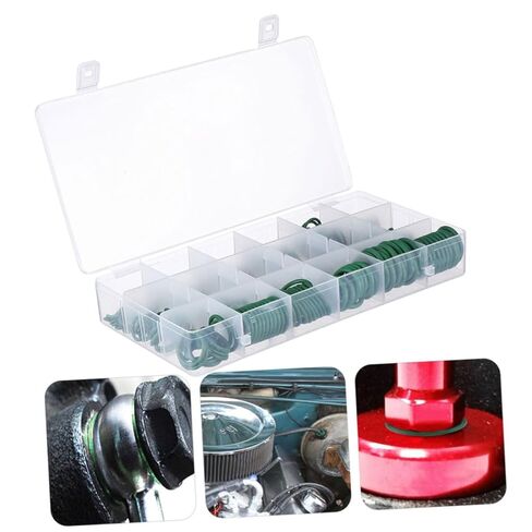 Generic 265pcs Gasket Assortment Kit for Automotive and Faucet Repair Sealing Oil Water Gas and Chemical Applications in Saudi Arabia