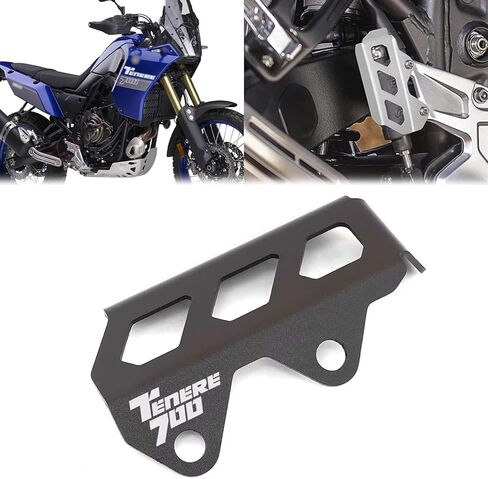 For Tenere 700 Tenere700 2023 2024 2025 Motorcycle Shift Lever Protector Rear Brake Master Cylinder Protector Accessories tenere700 (Red) in Kuwait