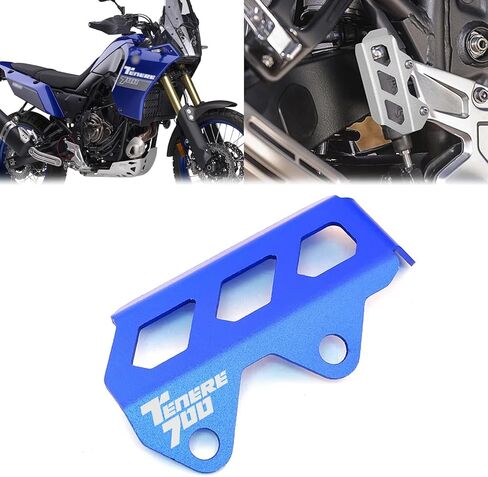 For Tenere 700 Tenere700 2023 2024 2025 Motorcycle Shift Lever Protector Rear Brake Master Cylinder Protector Accessories tenere700 (Red) in Kuwait