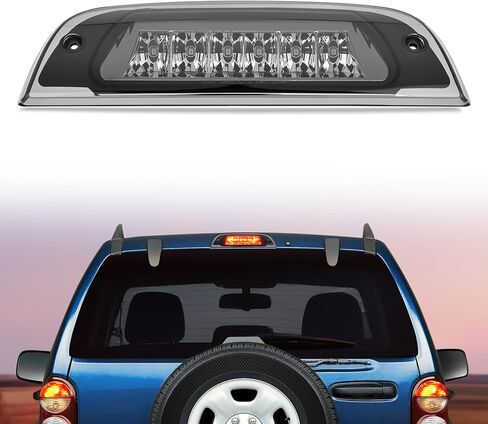 Nilight Third Brake Light Tail High Mount 3rd Stop Lights Smoked Lens Compatible with Jeep Liberty 2002 2003 2004 2005 2006 2007 Van SUV Rear Center Cab Lamp in Saudi Arabia