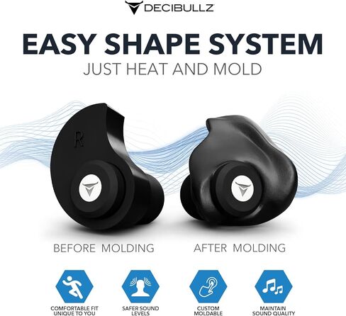 Decibullz - Custom Molded Professional Filters, Perfect for Musicians, Recording Professionals and Concertgoers in Kuwait