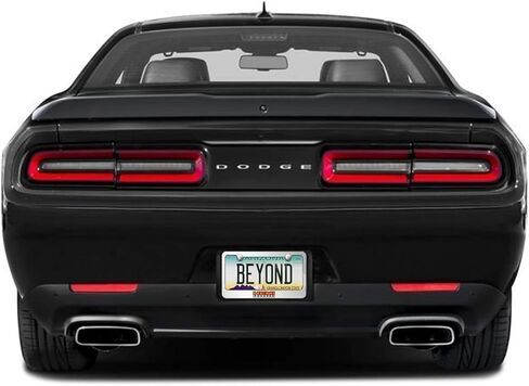iPick Image for HEMI Powered in 3D American-Made Mirror Chrome Metal License Plate Frame in Saudi Arabia