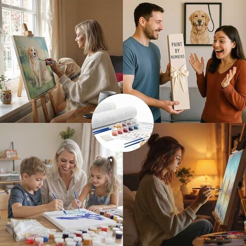 2Packs Paint by Numbers Kit for Adults,20X16IN DIY Dragonfly and Butterfly Paint by Numbers Arts for Beginner and Artists-Acrylic Oil Number Painting Kits for Home Decor,Stress Relief in Saudi Arabia