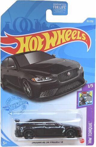 Hot Wheels Jaguar XE SV Project 8, [Black] 85/250 Torque 1/5 in Saudi Arabia