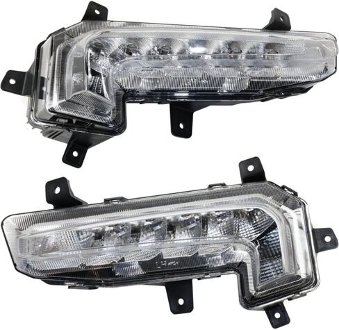 Driving Light for Chevy for Malibu 2016-2018 Set of 2 Left and Right Clear Lens in Saudi Arabia