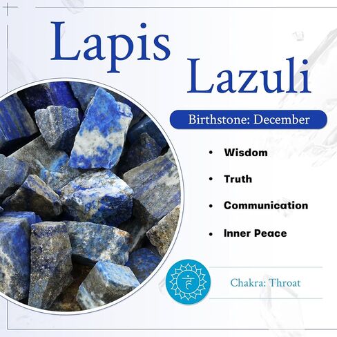 mookaitedecor Lapis Lazuli Crystal Pyramid Stone with Engraved Chakra Symbol, Healing Crystals Energy Generator for Reiki Meditation Divination Decoration in Saudi Arabia