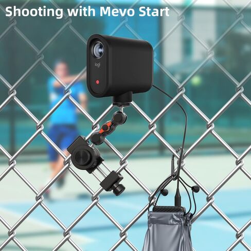 SUREWO Aluminum Fence Mount for Gopro,iPhone, Phone, DJI Osmo Action 4/3/2, Insta360,Mevo Start for Baseball Softball Tennis Recording, Cameras Net Chain Link Fence Clip Mount Holder in Kuwait