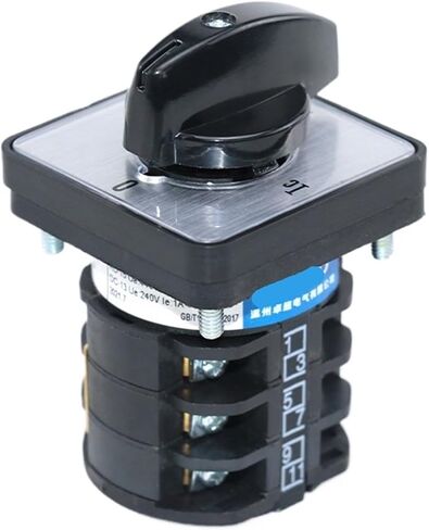 LW8D-10/LH3.3 10A 660 فولت ثلاث مراحل 12 براغي تحويل مقياس التيار الكهربائي قياس الروتاري العالمي تغيير كام التبديل in Saudi Arabia