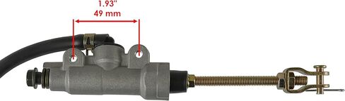 Caltric Rear Brake Master Cylinder Assembly Compatible with Suzuki QuadSport LTZ-400 2003 2004 2005-2008 in Saudi Arabia