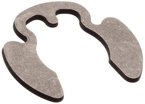 حلقة الاحتفاظ الخارجية من Poodle، قسم مدبب، تجميع شعاعي، فولاذ كربوني 1060-1090، لمسة نهائية من الفوسفات، قطر العمود 1/4 بوصة، سمك 0.035 بوصة، صنع في الولايات المتحدة (عبوة من 100 قطعة) in Kuwait