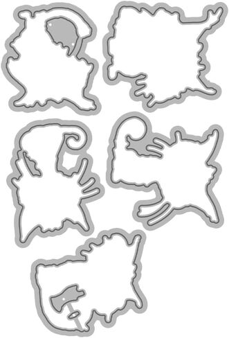 Stamps and Dies for Card Making,Cuts Sets for Handmade Card Making Metal Cutting， Dies Stencils Scrapbook Kit Embossing Supplies Seals Template，DIY Various Festivals Scrapbooking in Saudi Arabia