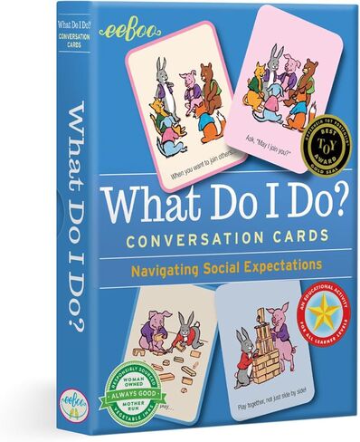 eeBoo What Do I Do? Conversation Flashcards in Saudi Arabia