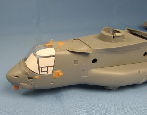 تفاصيل معدنية MDR48218 1/48 Bell MV-22 Osprey. طقم إكسسوارات خارجية (HobbyBoss)، أصفر in Saudi Arabia