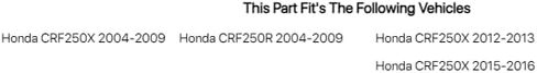 TUSK Water Pump Repair Kit for Honda CRF250X 2004-2009,2012-2013,2015-2016 in Saudi Arabia