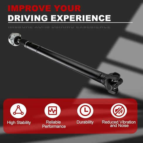 JDMON Front Complete Drive Shaft Prop Shaft Driveshaft Assembly Compatible with Jeep Grand Cherokee 4.0L L6 2001 2002 2003 2004 Front Drive Shaft Replace 65-9767, 52105884AA in Saudi Arabia