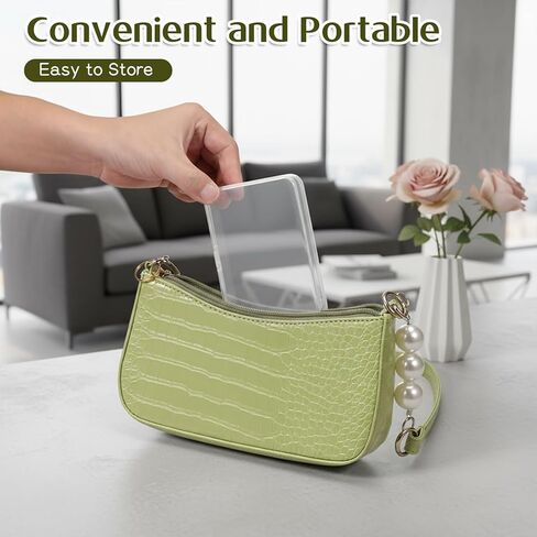 12 Pcs Mini Plastic Storage Containers Box with Lid, 4.5x3.4 Inches Clear Rectangle Box Organizer Crayon Boxs for Collecting Small Items Beads Business Cards Game Pieces Crafts Accessories in Saudi Arabia