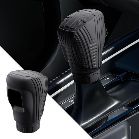 for Honda Civic 2019-2025 Interior Accessories Car Shift Knob Cover with Honda CRV 2026 Accord 2018-2025 HRV XRV 2023 2024 Automobile Center Console Shifter Head Protector-Black in Saudi Arabia
