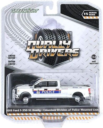 Truck 1/64 2019 F-350 XL Dually Drivers 15 Columbus Police Mounted Unit 46150-E in Saudi Arabia