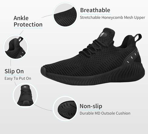 Sneakers for Women Lightweight Fashionable Breathable and Non-Slip Walking Shoes for Women Sports Gyms Work Shopping Travel in Kuwait