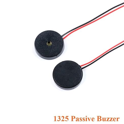 10PCS 1325 Passive Buzzer Piezoelectric Buzzer Speaker 13 * 2.5MM 13x2.5mm AC Low Power Consumption in Saudi Arabia