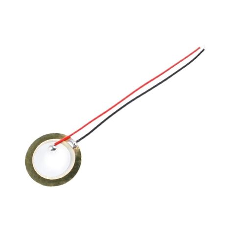 10Pcs Piezoelectric Piezo Ceramic Wafer Plate Dia 20mm for Buzzer Loudspeaker Sensor with Wire in Saudi Arabia