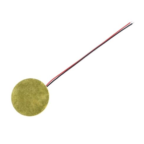 10Pcs Piezoelectric Piezo Ceramic Wafer Plate Dia 20mm for Buzzer Loudspeaker Sensor with Wire in Saudi Arabia