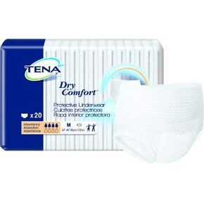 TENA Dry Comfort Protective Underware X-Large 55" - 66" - علبة 56 in Kuwait