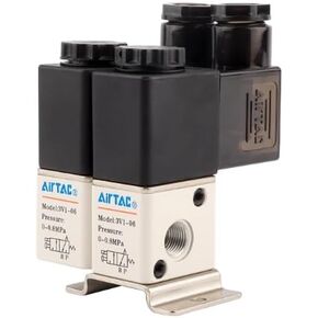 3V106C | 1PC 100% New AirTAC integrated valve 3V1-06C two position three-way solenoid valve (AC110V) in Saudi Arabia