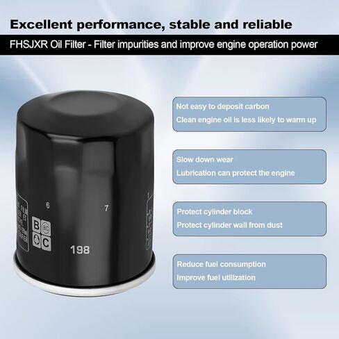 2540086 Oil Filter 2540122 for Polaris RZR Ranger 570 700 800 900 Crew XP, General 1000, RZR S 800, RZR 4 800 900, RZR 570 800 900 1000, ACE 900 500 ATV/Snowmobile# 2540006, 2PCS in Saudi Arabia