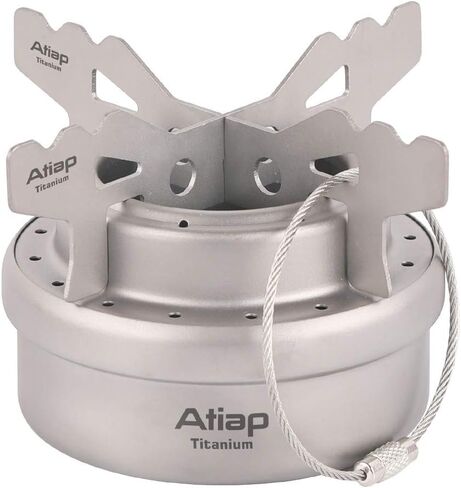 Titanium Alcohol Stove Cover, Portable Lightweight Camping Alcohol Stove Cover in Kuwait