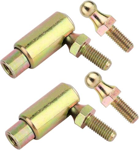 2 Sets Throttle Cable Ends, Carbon Steel 10-32 Female Thread Ball Joint Quick Disconnect Throttle Cable End Fittings for Diesel Trucks in Saudi Arabia