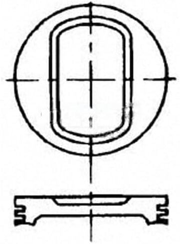 Piston Set for 1977-1997 Ford F350 (PG-1999451) in Saudi Arabia