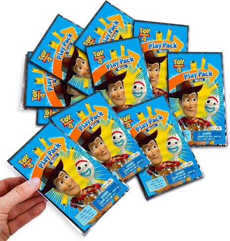 Disney Toy Story Mini Party Favors Set for Kids - Bundle with 24 Mini Toy Story Activity Play Packs with Coloring Pages, Stickers (Buzz Lightyear Woody Birthday Party Supplies) in Saudi Arabia