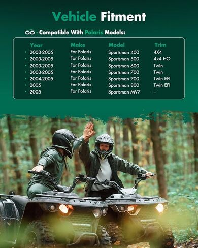 SCITOO 1380197 1380240 مجموعة عمود المحور الخلفي الأيسر الأيمن لـ Polaris Sportsman 500 Sportsman 700 Sportsman 800 Sportsman 600 Sportsman 400 Sportsman MV7 in Saudi Arabia