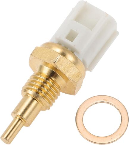 Coolant Temperature Sensor for Toyota Tundra 2002-2005 Water Temperature Temp Sender Sending Unit Sensor No.8942233030 Gold Tone in Saudi Arabia