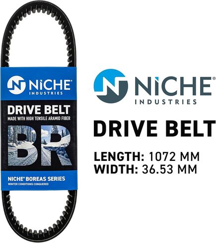 NICHE BOREAS Drive Belt for Ski-Doo Expedition Grand Touring GSX Tundra Renegade MXZ 550 417300367 in Saudi Arabia