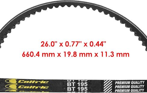 Caltric Drive Clutch Belt Compatible with Polaris Ranger 150 EFI 2019-2024 RZR 200 2021-2024 in Saudi Arabia