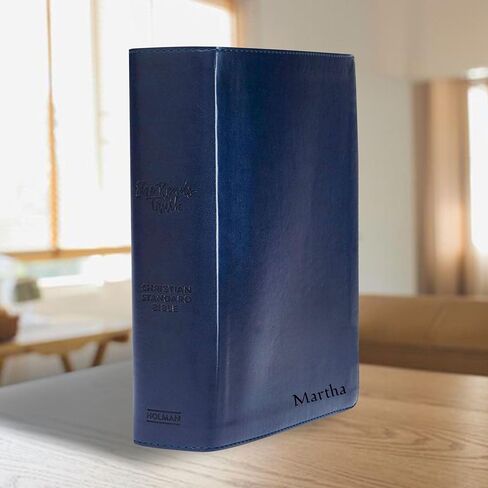 Custom CSB She Reads Truth Community Study Bible Faux Leather Medium Print Size | Engraved with Name | Gift for Christian & Religious Celebrations | Blue in Saudi Arabia