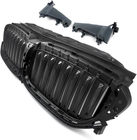 Front Grill Mesh Car Front Upper Radiator Grille Active Air Shutter For G30 2017-2020 51747497279 in Saudi Arabia